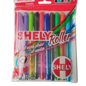 BOLIGRAFO TRIANGULAR SHELY C/10PZS