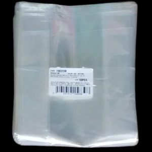 Bolsa celofan 46.5X20+10cm c/50 pzs 198320B