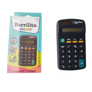 Calculadora de bolsillo 8 Dig. Barrilito