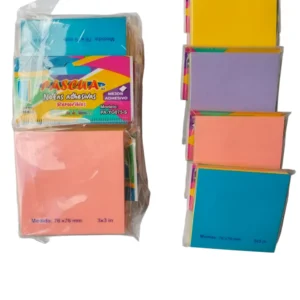 Notas Adhesivas Remov. Color Surtido c/12