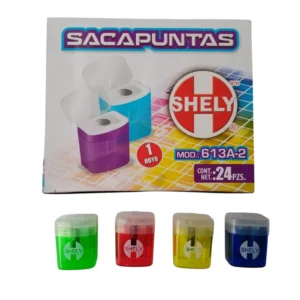 SACAPUNTAS C/DEPOSITO 1H C/24PZS