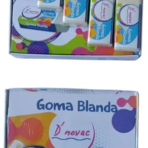 CAJA DE GOMA MIGAJON GM030 C/20 PZS NOVEDATIC
