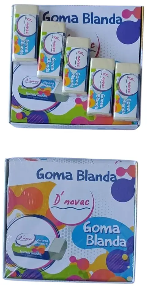 CAJA DE GOMA MIGAJON GM030 C/20 PZS NOVEDATIC
