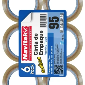 CINTA TRANSP. 45MM X 50MTS NAVITEK