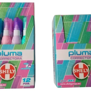 CORRECTOR TIPO PLUMA SHELY 3ML C/12PZS