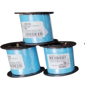 carrete curlin azul pastel liso c/100m