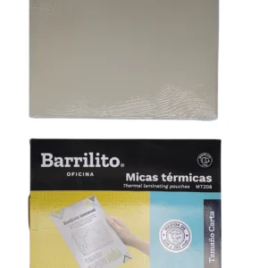 Micas Termicas T/Carta 229X292mm 50pzs Barrilito